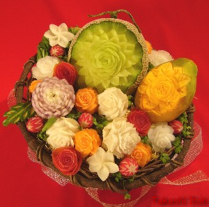 Fruits & Vegetables Gift Baskets by Takashi Itoh.